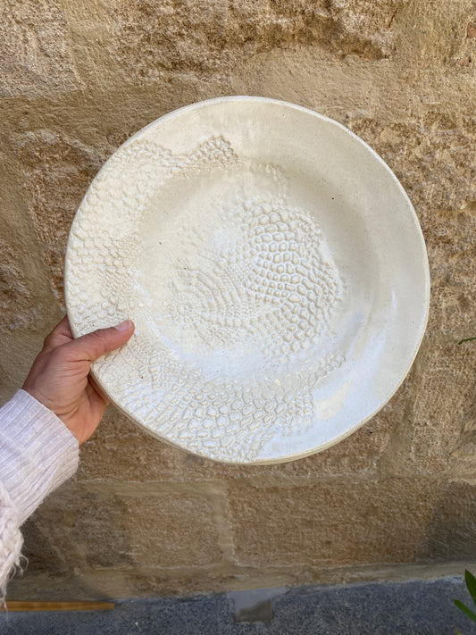 Round platter