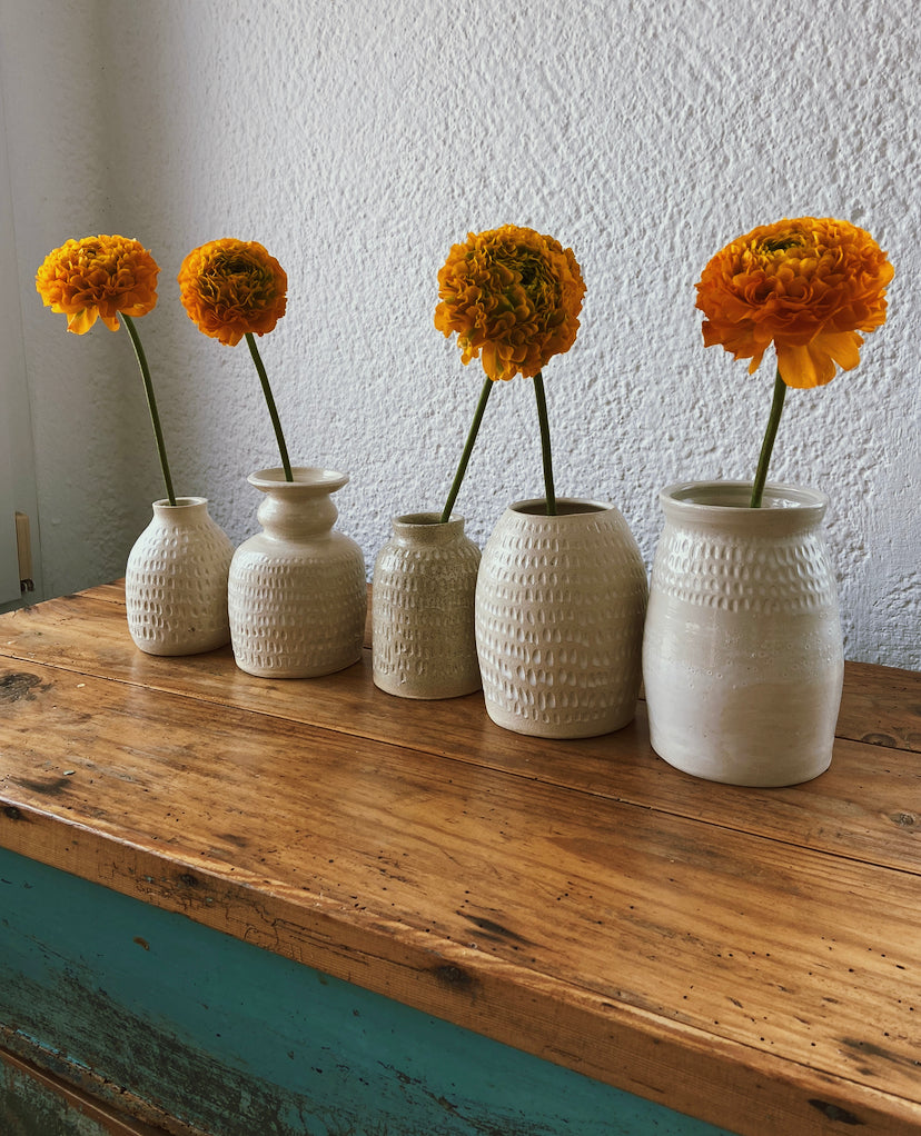 Carved vase