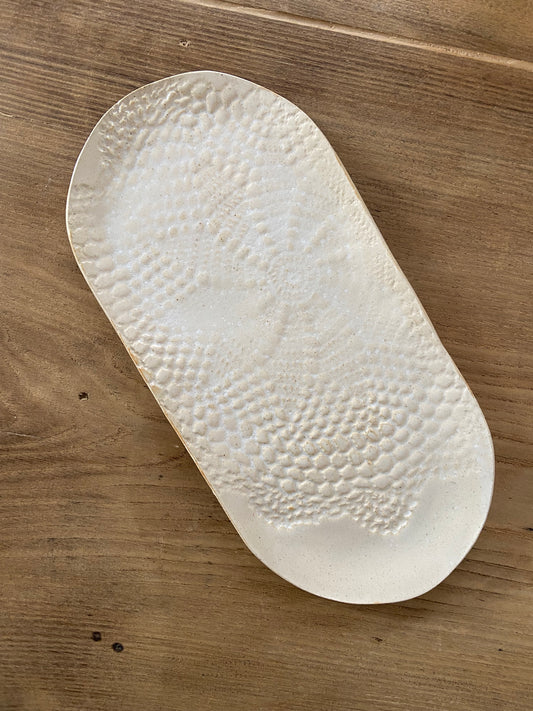 oval serving platter