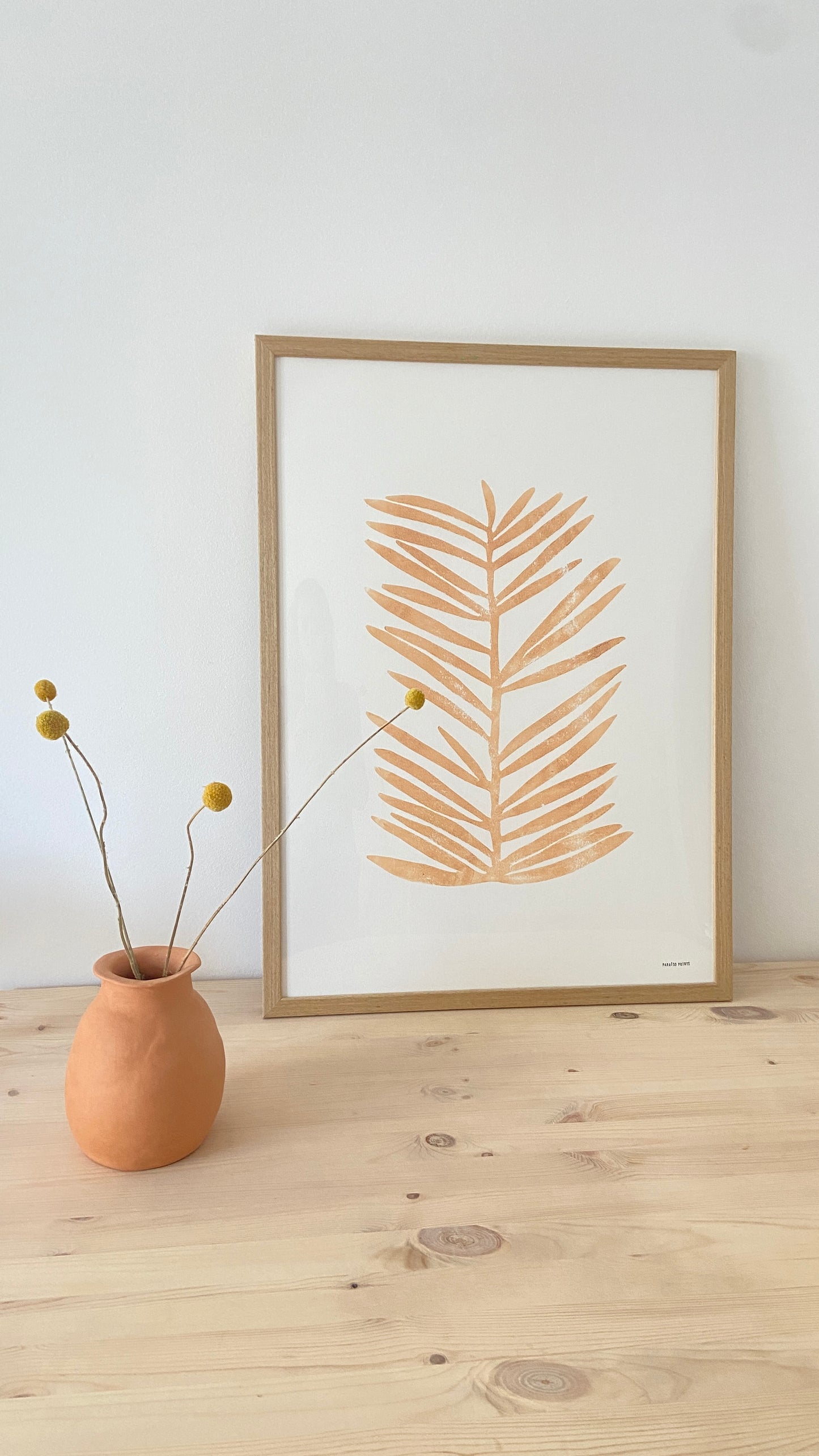 Dark orange Big Palm
