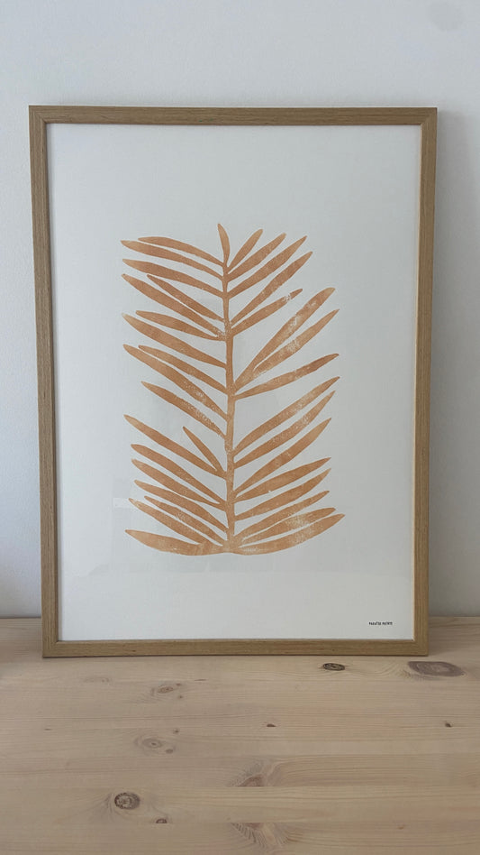 Dark orange Big Palm