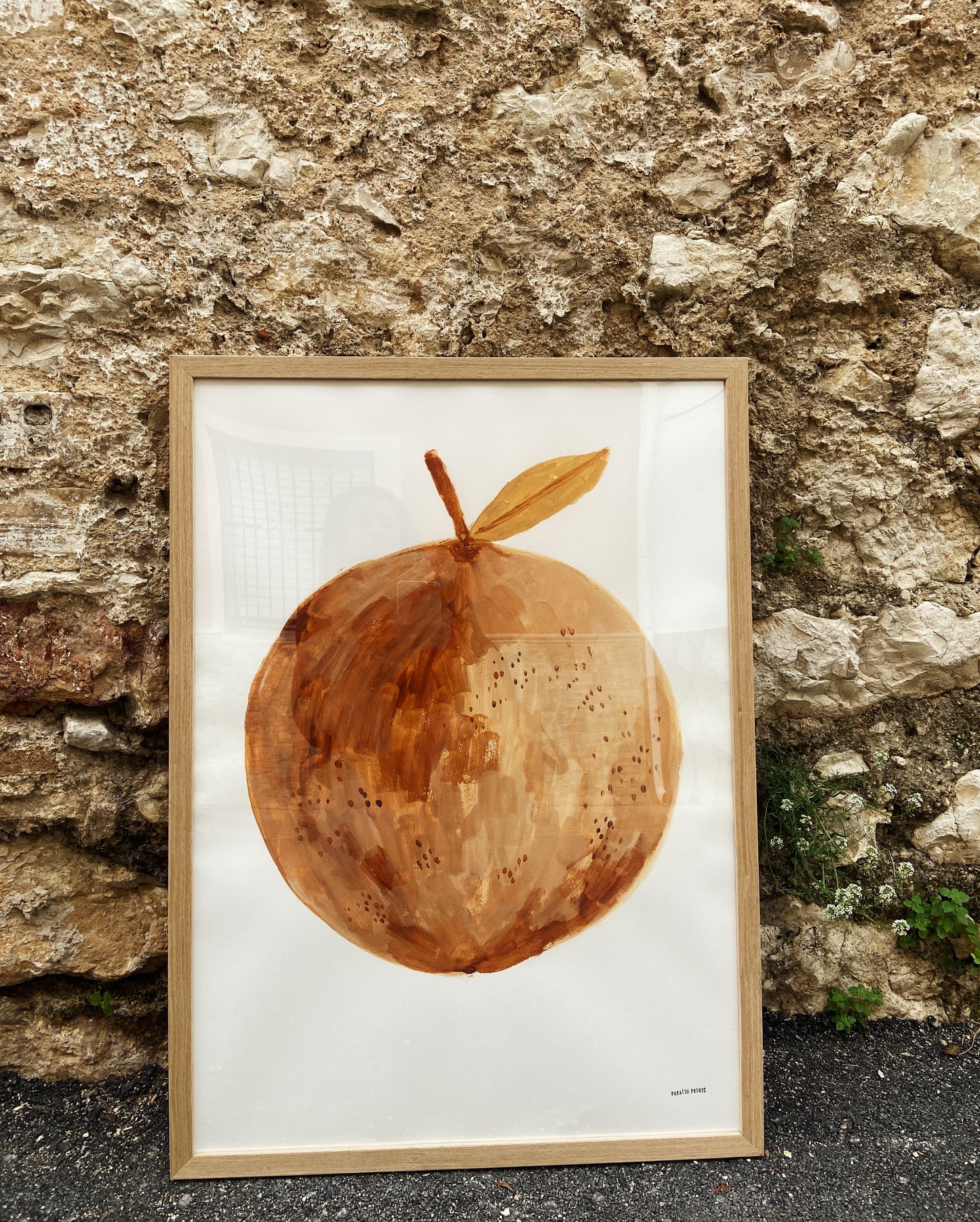 Big Orange painting