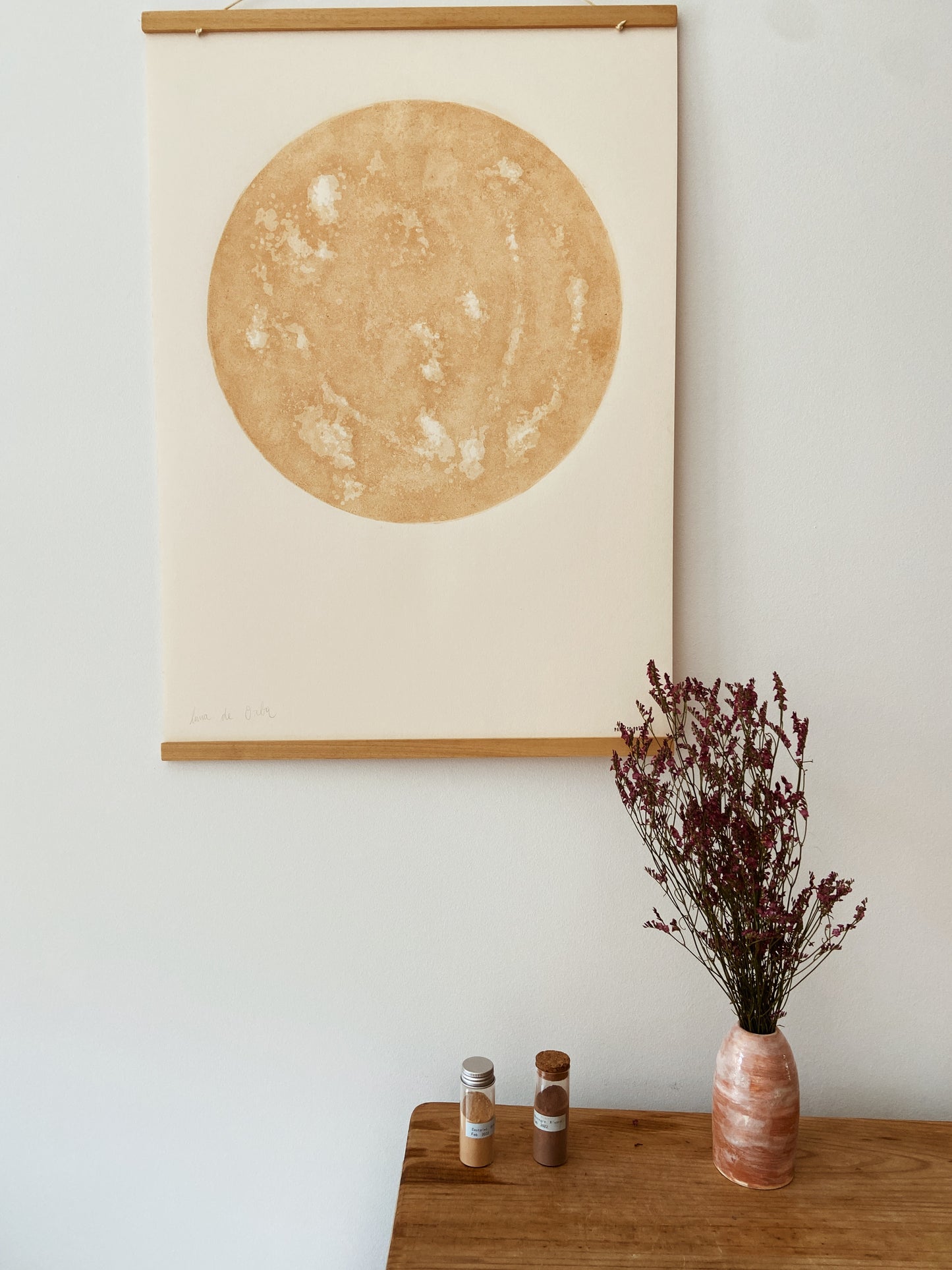 Orange moon