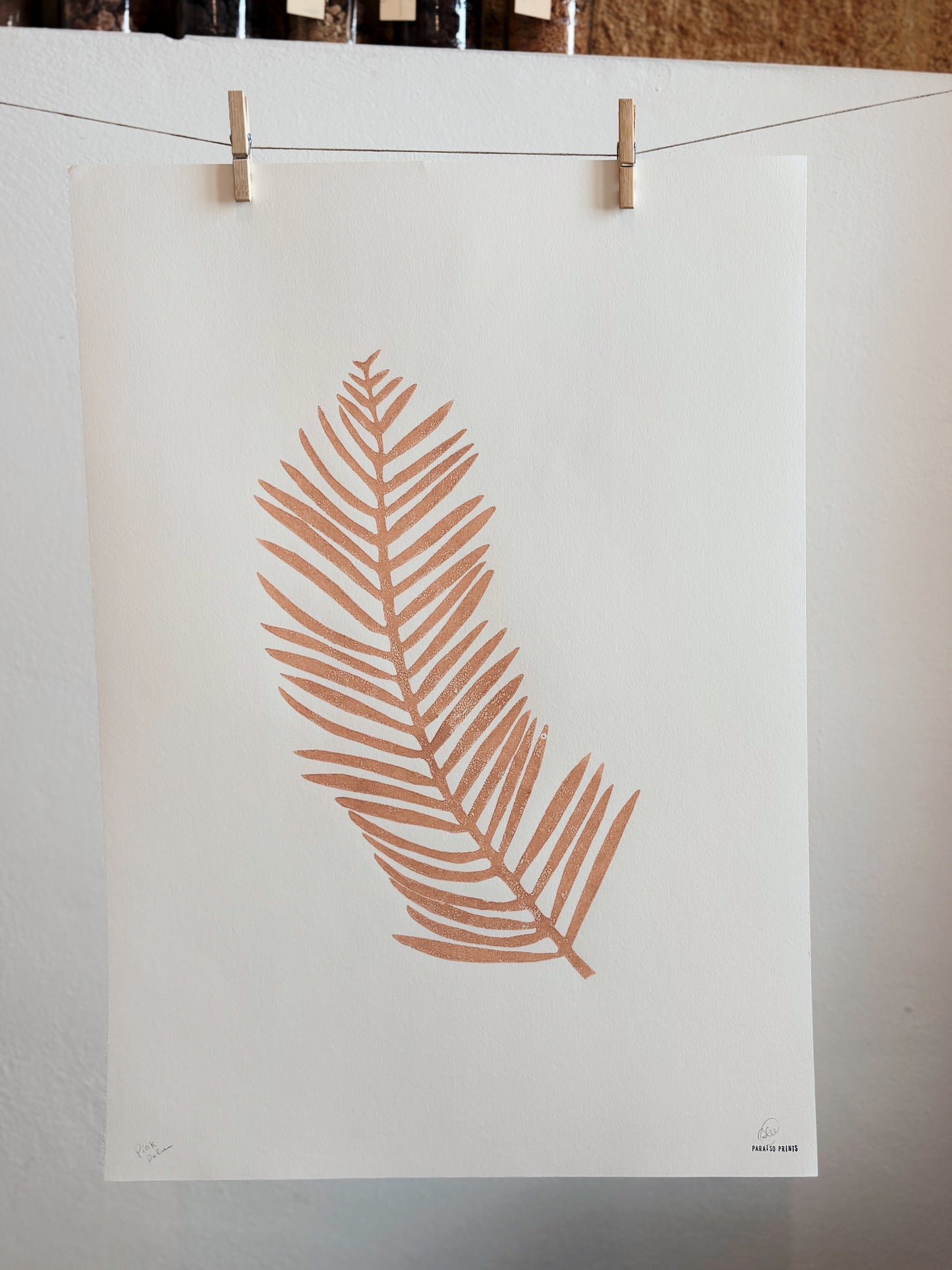Palm in pink