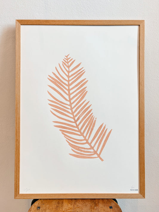 Palm in pink