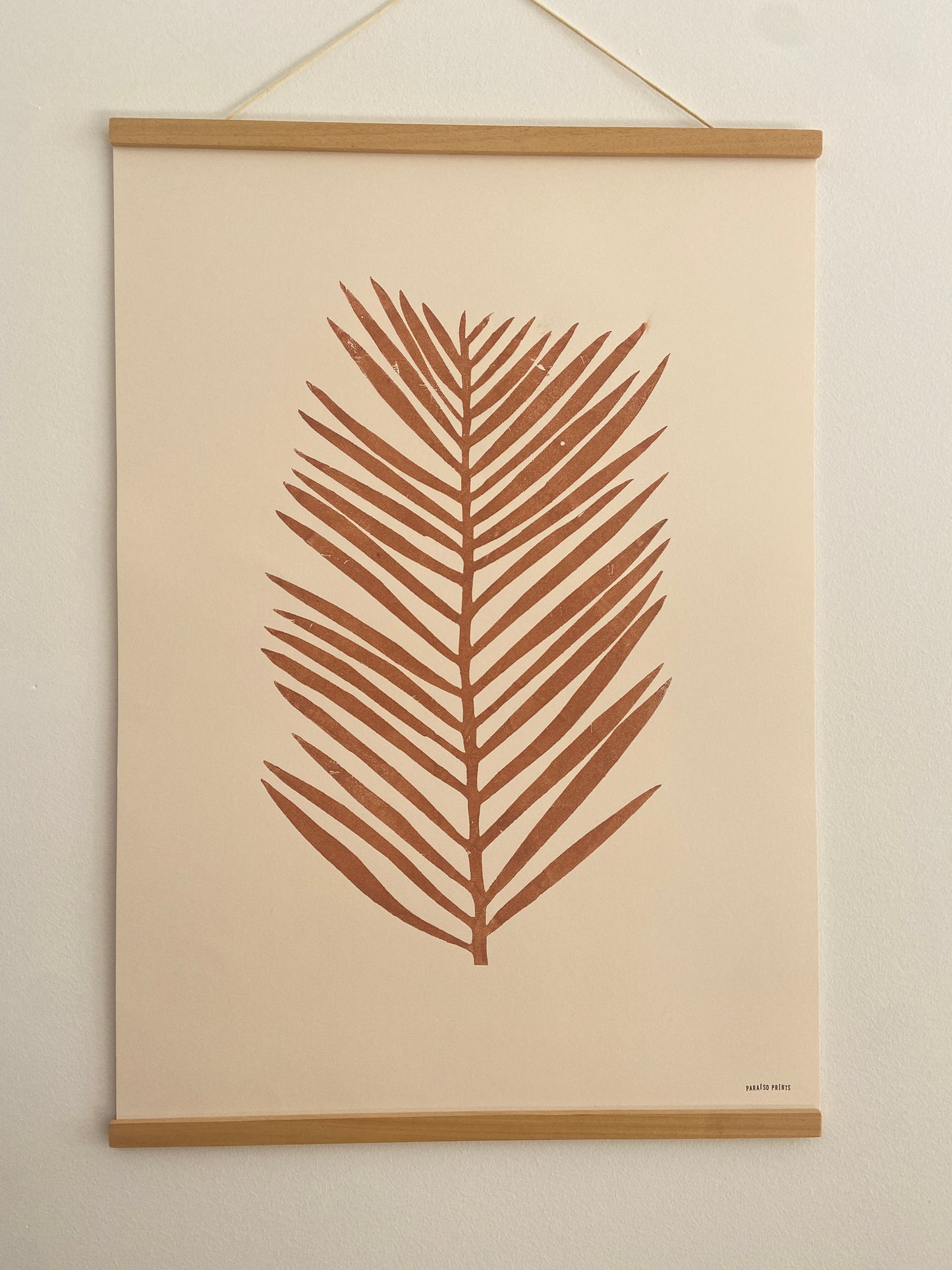 Palm Prints for sale | Dark red Palm | Best palm art - Paraiso prints